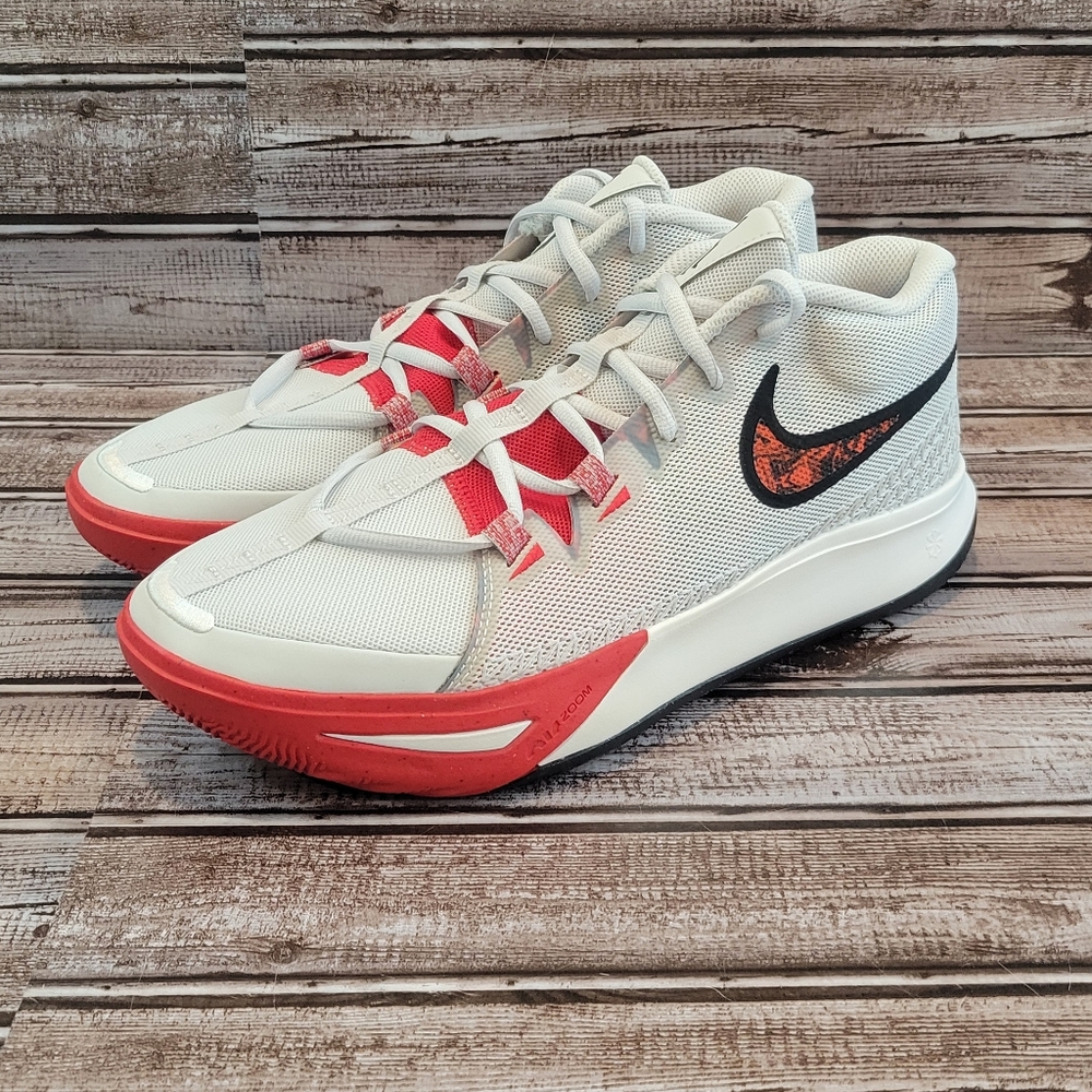 NEW Men's Nike Kyrie Flytrap 6 Photon Dust‎ University Red